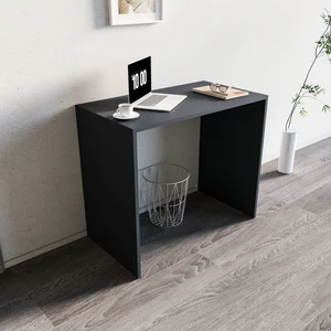 50X90 cm Çalışma Masası Bilgisayar Masası Ofis Ders Masası Çam Beyaz Koyu Gri