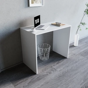 50X90 cm Çalışma Masası Bilgisayar Masası Ofis Ders Masası Çam Beyaz Koyu Gri