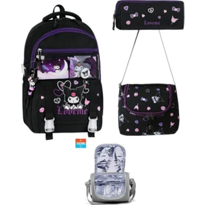 Dainty Bag Kuromi Ilkokul Çanta Seti