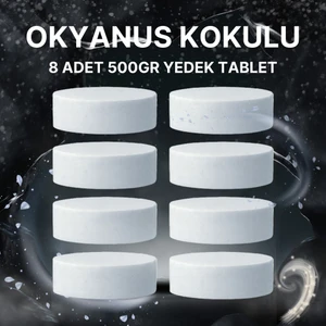 4 Adet 2X500 gr Nem Alıcı Rutubet ve Küf Önleyici Yedek Tablet Okyanus
