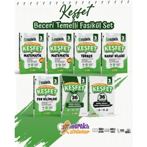 Meraklı Zihinler Yayıncılık 3. Sınıf Keşfet Beceri Temelli Fasikül Set (Güncel Müfredat)