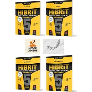 Hız 5.sınıf Hibrit Matematik Türkçe Fen Sosyal Konu Anlatımlı Soru Bankası Hedef Deneme