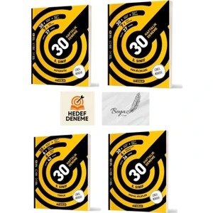 Hız 5.sınıf 30 Haftalık Matematik Fen Türkçe Sosyal Denemeleri Hedef Deneme