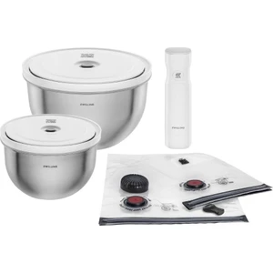Fresh & Save Bowls Vakumlu Başlangıç Seti M/l 9 Parça Paslanmaz Çelik