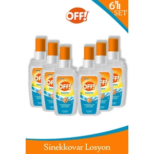 Off! Sinekkovar Losyon 100 ml x 6 Adet