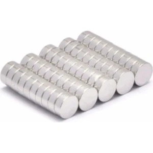 50 Adet 5x2 mm Yuvarlak Neodyum Mıknatıs , N35 Kalite Güçlü Magnet