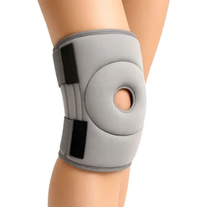 Gri Patella Destekli Dizlik Menisküs Için Dizlik Ayarlanabilir Koruyucu Diz Korsesi