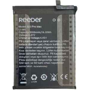 Reeder S23 Pro Max Pil Batarya 5000 Mah
