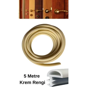 Ahşap Kapı Fitili 5 Metre Beyaz, Krem, Meşe, Kahve, Siyah, Gri ve Ant. Gri Renk Amerikan Kapı Fitil