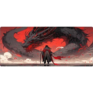 Pro Gaming Mouse Pad 70X30 Samurai Mouse Pad Xl Büyük Oyuncu Mousepad Kenar Dikişli Yıkanabilir Speed Mause Pad