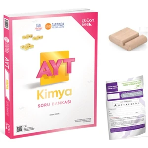345 -Üç Dört Beş Ayt Kimya Soru Bankası Yks 2026 +Telefon Tutucu + Deneme