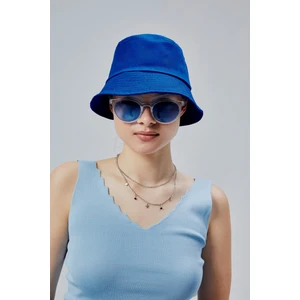 Yazlık Kumaş Kova Şapka, Erkek Kadın Düz Balıkçı Bucket Şapka,