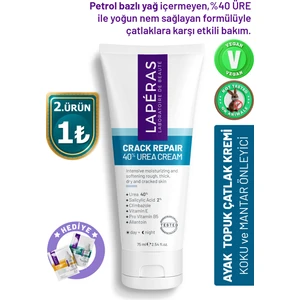 Ayak ve Topuk Çatlak Bakım Kremi %40 Üre ve %2 Salisilik Asit 75ML