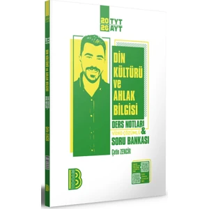 2026 Tyt-Ayt Din Kültürü ve Ahlak Bilgisi Ders Notları ve Tamamı Video Çözümlü Soru Bankası