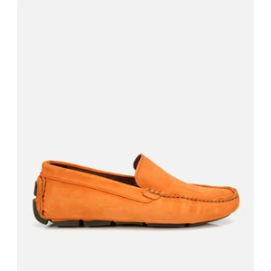 02AYH305550A570 ERKEK Nubuk Deri Turuncu Hafif Tabanlı Günlük Loafer
