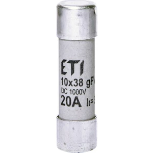 GPV-20A/1000VDC ,10X38MM 20A Gpv/hızlı Ges Kartuş Sigorta