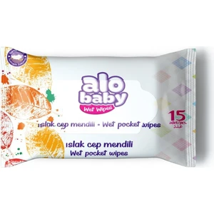 Alo Baby Fubu Cep Boy Islak Mendil 15 Yaprak (4150)