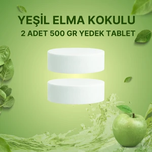 Rutubet Giderici Nem Alıcı Yedek Tablet 2X500 gr - Yeşil Elma Kokulu