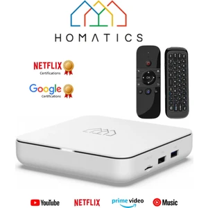 Box R 4k Lisanslı Media Player | 2gb Ddr Ram - 32gb Emmc | Android Tv Box + M8 Air Mouse Kumanda