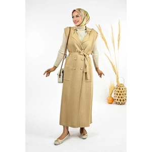 Triko Yelek 18301 Vizon