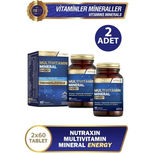 Multivitamin Mineral Energy 60 Tablet 2 Adet