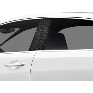 Araç Kapı Direk Kaplama Folyosu Desenli (Sağ Sol Takim) (2 Adet) - 22X50 cm