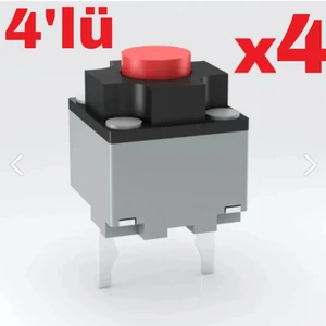 Silent Mouse Switch 4'lü Sessiz Fare Butonu