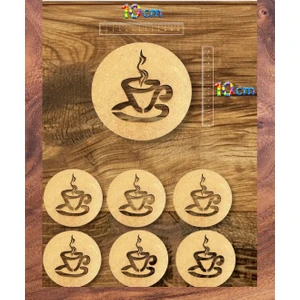 Bardak Altlığı 6'lı Set