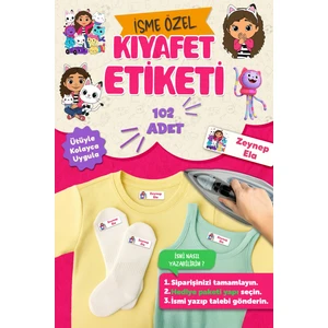 Kıyafet Etiketi - Okul Kıyafetlerine Kişiye Özel 30 Saniyede Kolay Uygulama Yıkanabilir -Gabby