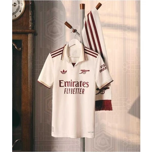 Arsenal 2025/26 Yeni Sezon Isimsiz Deplasman Forması (Beyaz)