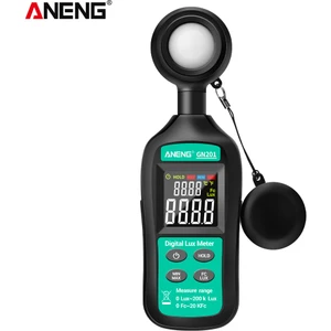 GN201 Lux Metre Lüx Metre Aneng Dijital Işık Ölçer 200K Fotometre Uv Metre Radyometre