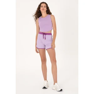 U.S. Polo Assn. Kadın Lila Şort (Örme) 50285890-VR034
