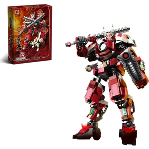 Sembo Block Crimson Bladeform Kutsal Savaşçı Yapı Bloğu Seti - 921 Parça
