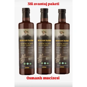 Osmanlı Geleneğinden Günümüze Özel Iksir 3lü Avantaj Paketi Guaatr ve Tıroid Şurubu 320 ml