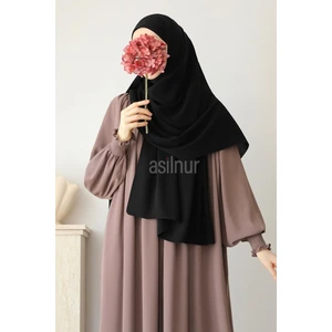 Elif Büyük Boy Şal 70X220 Siyah