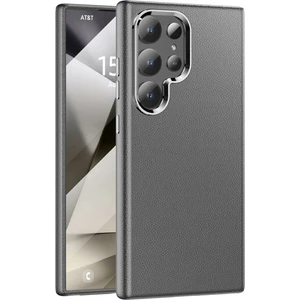 Galaxy S24 Ultra Uyumlu PC09 Elegance Deri Telefon Kılıfı – Premium Şık Tasarım, Darbe Koruması & Dayanıklı Kapak