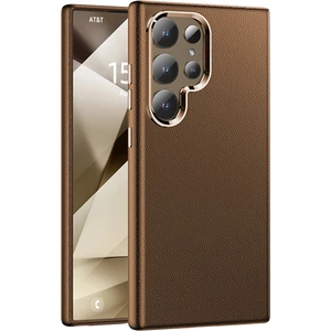 Galaxy S24 Ultra Uyumlu PC09 Elegance Deri Telefon Kılıfı – Premium Şık Tasarım, Darbe Koruması & Dayanıklı Kapak