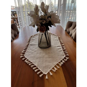 Nurgita Home Püsküllü Runner Bohem 40 x 90