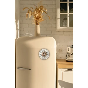 Mıknatıslı Buzdolabı Saati 11 cm | Kiely