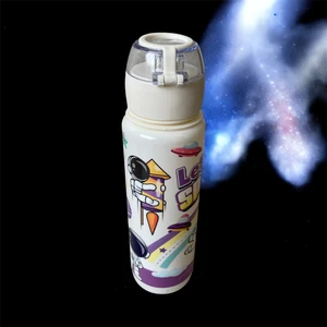 Astronot 700ML Su Matarası Su Şişesi Suluk Bpa Içermez Suluk (Sticker Hediyeli)