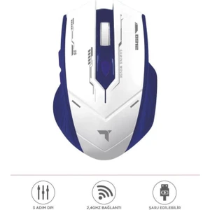 Tm-20 Çift Modlu Kablosuz Oyuncu Mouse Fare