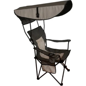 Gölgelikli Tenteli Katlanır Kamp Sandalyesi - Balıkçılık