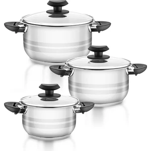 Zeugma 6 Pcs Tencere Seti (16/18/20)