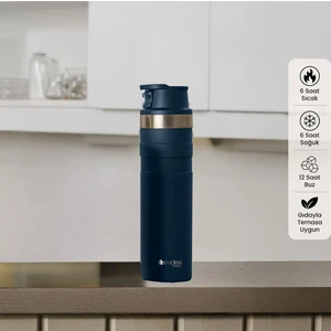 Kitchen Bireysel Termos - Lacivert - 600 Ml
