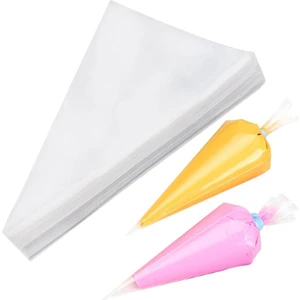 50 Adet Krema Torbası, Tek Kullanımlık, Profesyonel Sıkma Torbası