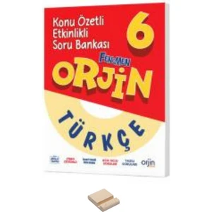 Fenomen Yayıncılık 6. Sınıf Orjin Türkçe Konu Özetli Soru Bankası + Telefon Standı