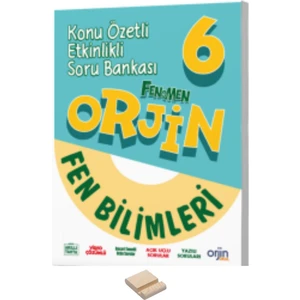 Fenomen Yayıncılık 6. Sınıf Orjin Fen Bilimleri Konu Özetli Soru Bankası + Telefon Standı