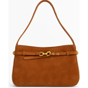 %100 Hakiki Süet Deri Çanta