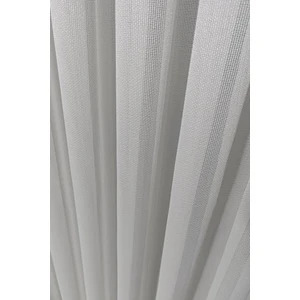 Velara Tül Perde – Modern Salon, Beyaz, Ultra Dökümlü 1x3 Sık Pile