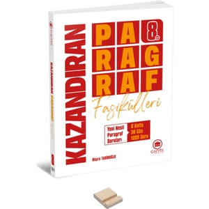 Çanta Yayıncılık Lgs 8. Sınıf Kazandıran Paragraf Fasikülleri + Deneme ve Telefon Tutucu